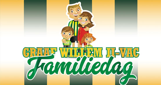 Aankondiging voor het familietoernooi op 9 juni
