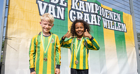 Huldiging Jeugdkampioenen